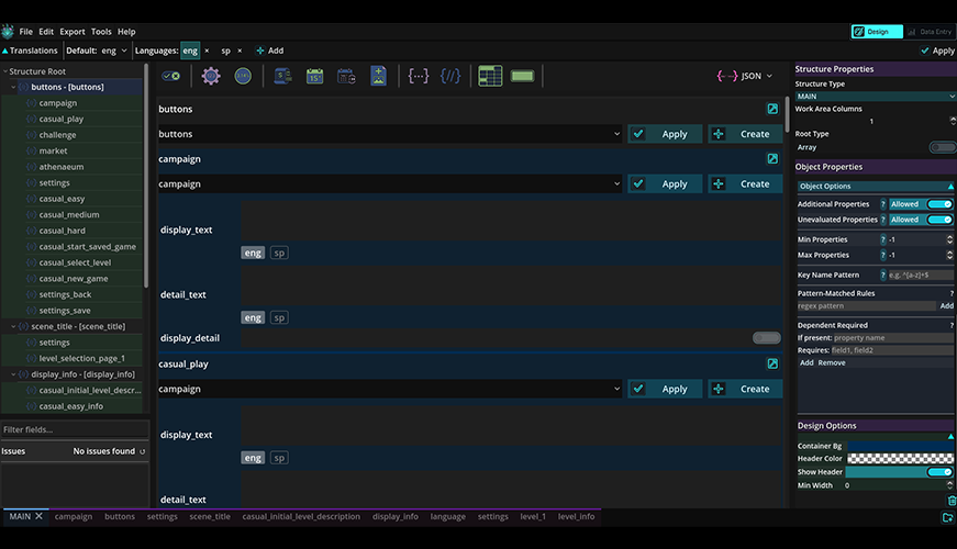 SchemaStudio schema designer canvas